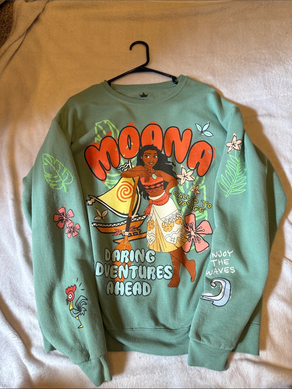 Disney Moana Graphic Sweatshirt - Green